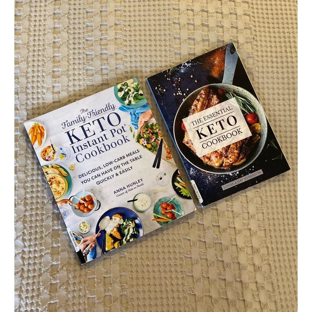 The Essential Keto CookBook & Keto Instant Pot Cookbook Recipes Photos‎ Low Carb